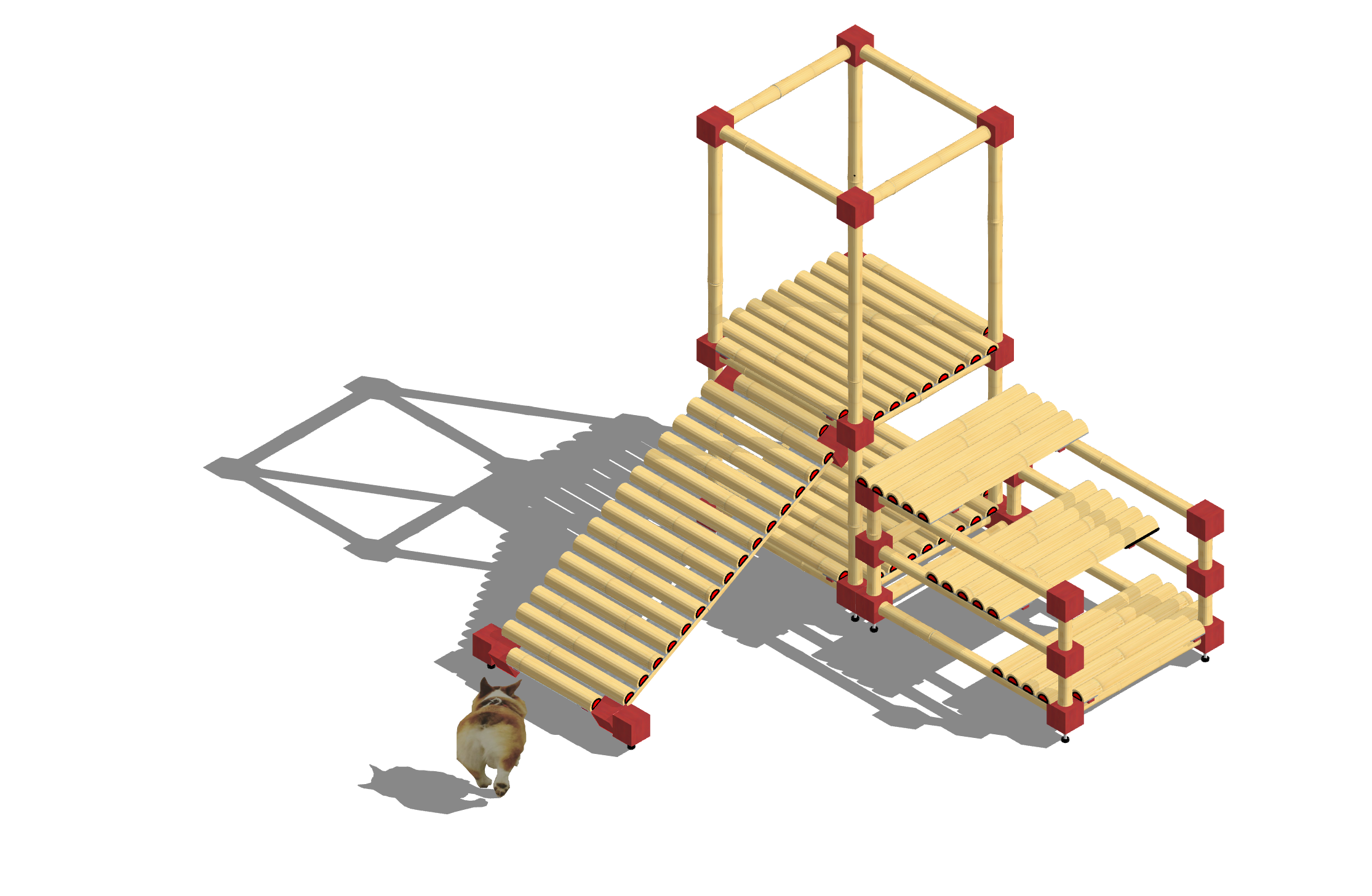 Bambuzal: Agility com 4 módulos